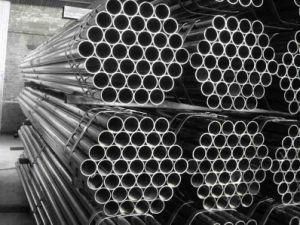 Low Carbon Steel Welded Pipe ERW Round Hollow Section Steel Pipe