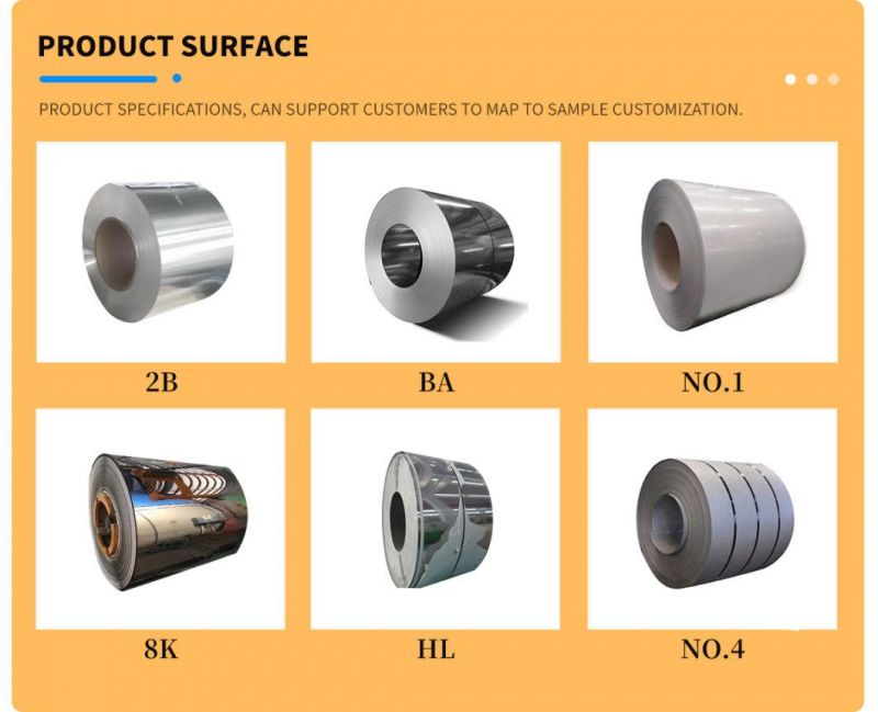 Metal Material Cold Rolled Ss Coil/Strip 201 202 304 304L 316 316L 410 430 904L Stainless Steel Coil Price