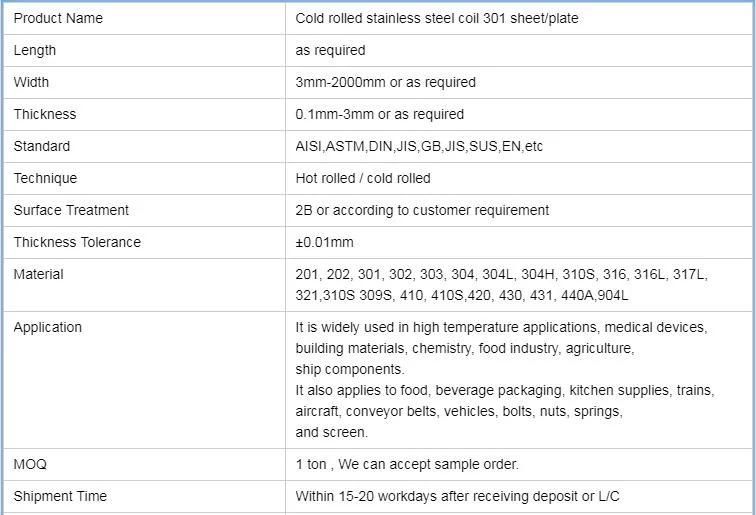 Corrugated Stainless Steel Plate of 201 304 304L 321 316 317 430