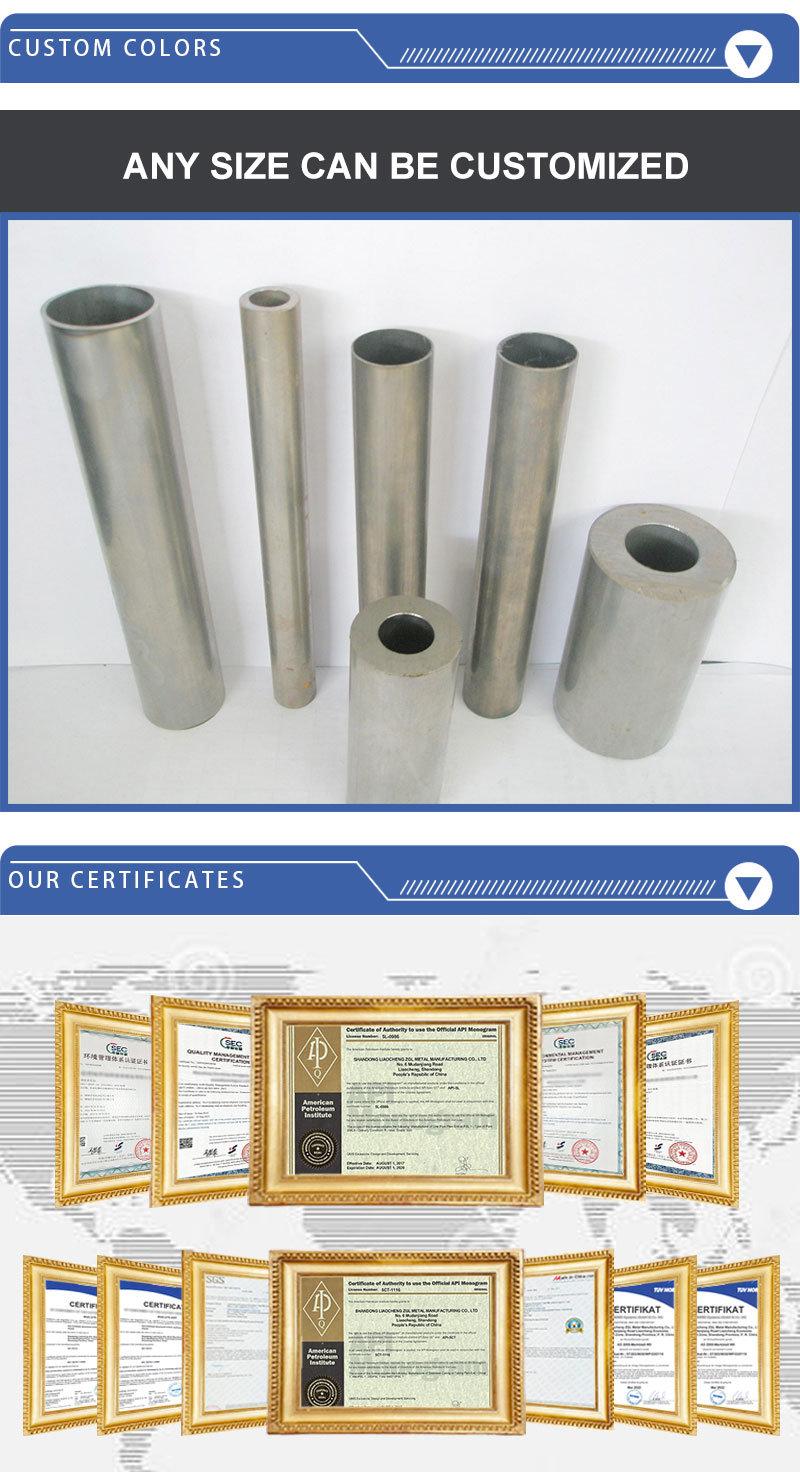 ASTM GB/ T8162 API 5CT Seamless Steel Pipe Tube Black Pipe