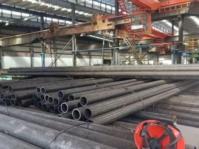 Q195 6m Length ERW Hot Rolled Metal Steel Round Tube Black Iron Carbon Steel Pipe