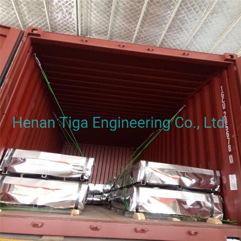 0.12-0.6mm Zinc Coated Zero Regular Spangle Hot Dipped Corrugated Galvanized Roofing Sheet