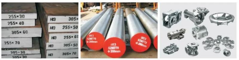 H13/SKD61/1.2344 Forged Tool Steel Block/Hot Work Mold Steel Round Bar/ESR Tool Steel Plate/Forged Mold Steel