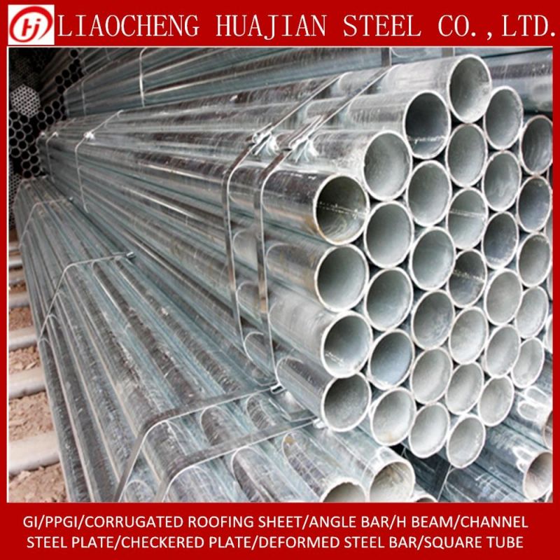 ERW Q195 Welded Round Steel Pipe for Furniture