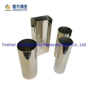 Silvery Mirror Shining 600 Grit Polishing 300 Series Rust-Proof Steel Pipes