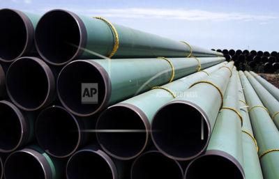 ERW Steel Pipe ASTM A53 A106 / API 5L Grade B, API 5L X52 Oil Steel Pipeline