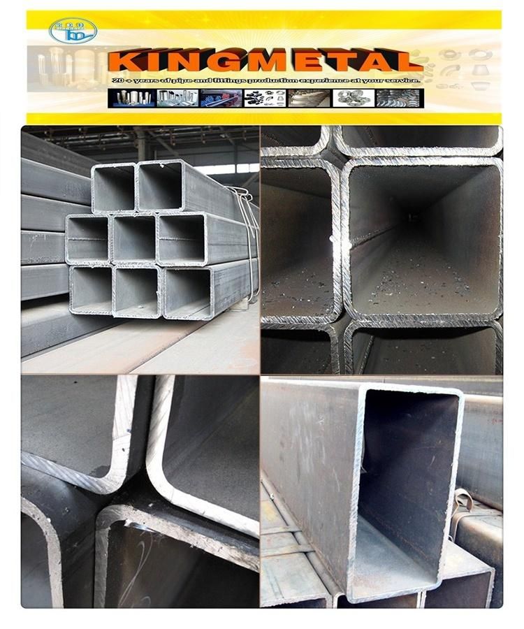 Black Carbon Rectangular Pipe Hollow Section Square Tube