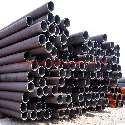 Hot Rolled Mild Carbon Ms Q195, Q235 Carbon Steel Pipe/Tube for Construction