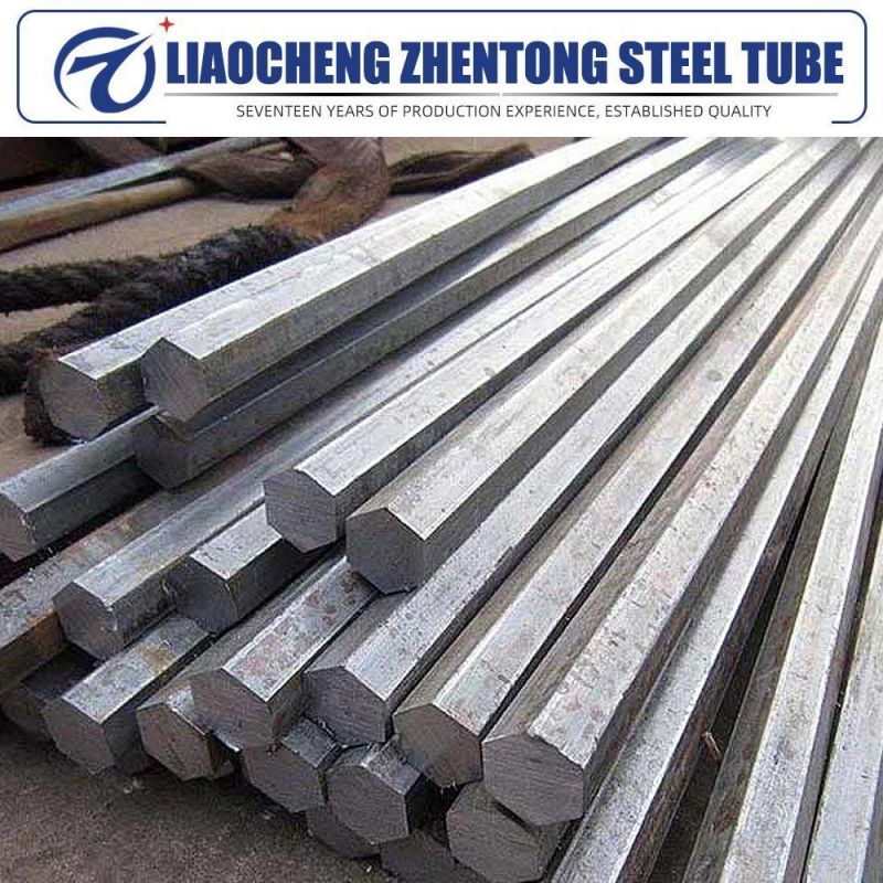 416 Stainless Steel Hexagonal 8mm Polished Hollow Rod 6mm Bar