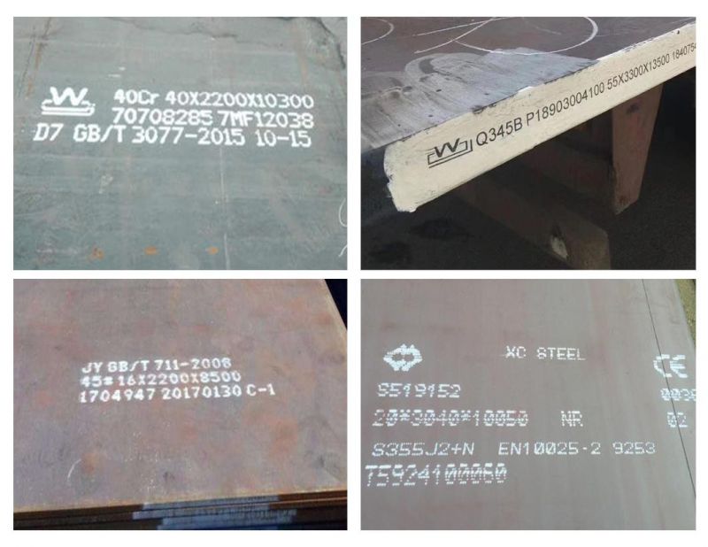 Metal Sheet Hot Rolled S275j0 S355jr Alloy Steel Plate