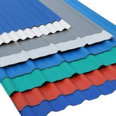 Building Material Bwg35 PPGI Prepainted Steel Metal Roof Sheet Price