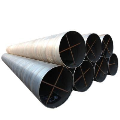 X42 X52 PE Coated Gas Oil Water Fluid Spiral Steel Pipe