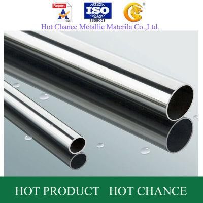 SUS 201, 304 Stainless Steel Welded Pipe 400g Polished Mirror Surface