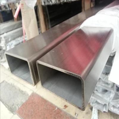 Ss Steel Square Pipes Seamless SS304 Stainless Steel Rectangle Pipe