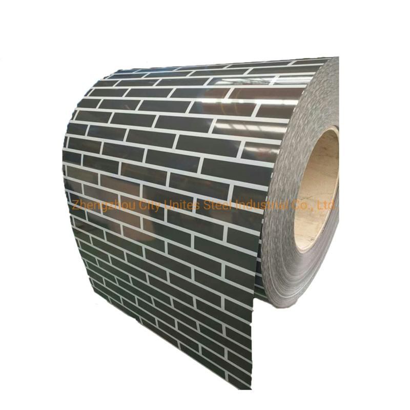 Prime Brick Bond Color Coated Galvalume Steel Coil PPGL Roll