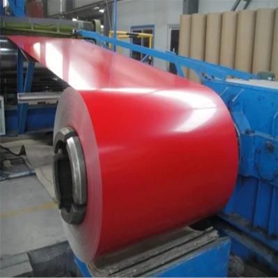 Color Coated PPGI Prepainted Galvanized Steel Coil Thickness 0.91 mm X 1200 mm Used in Construction and Transport