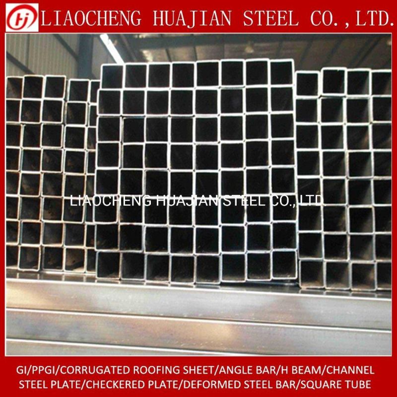 Hot Dipped Galvanized ERW Steel Coated Hollow Section Square Pipe