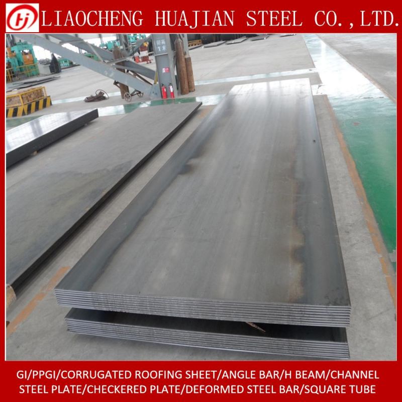 Q345b High Strength Black Carbon Steel Plate for Building Material