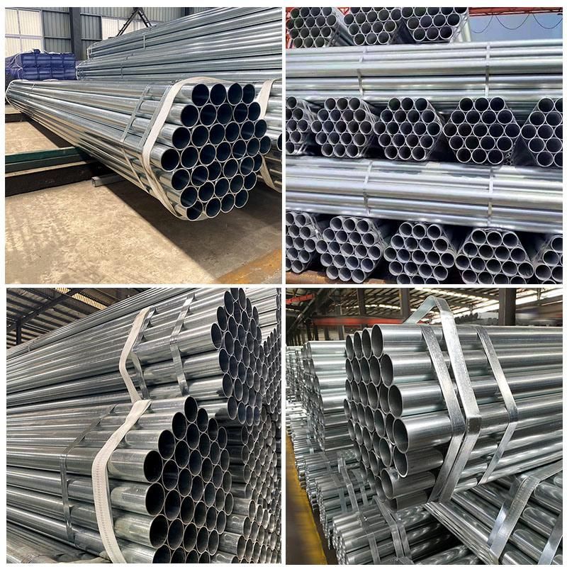 Factory Sale Construction Material Galvanized Pipe Gi Scaffolding Steel Pipe