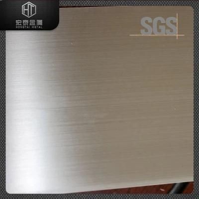 OEM Custom Cold Rolled ASTM AISI Ss 304 Stainless Steel Sheet with 2b Ba Hairline Mirror Color Decorative Finish