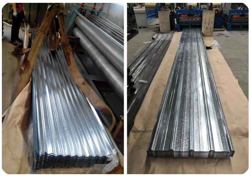 Z40 Dx51d Sgcd Dx52D SGCC Galvanized Corrugated Steel Roofing Sheet