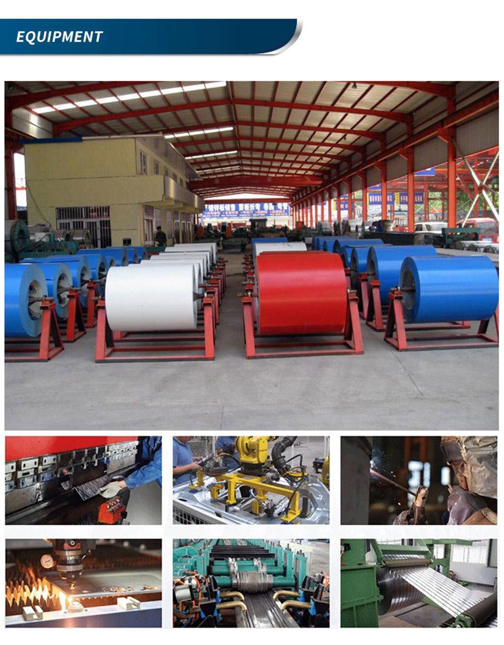 0.12-5.0mm Prepainted Steel Coil Color Coated Steel Coil China Manufacturer Ral Steel PPGI/PPGL
