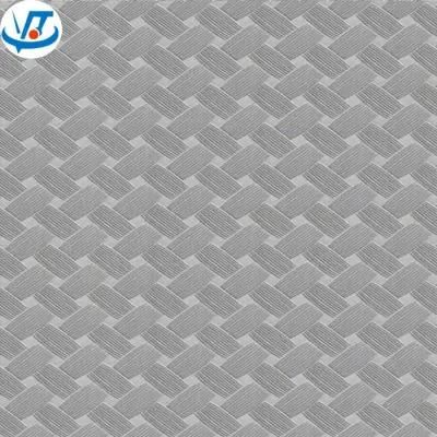 Polished Stainless Steel Sheet 410 with Embossed Antiskid Bar