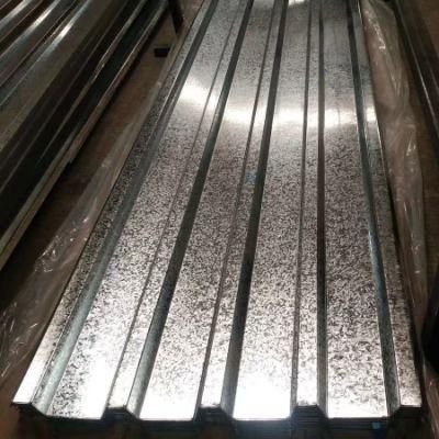 Dx51d Zinc Corrugated Galvanized Steel Roofing Sheet for Building