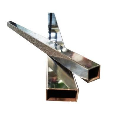 Stainless Steel Square Pipe Hairline Surface 304 316 Stainless Steel Square Tube for Decorative Application Price