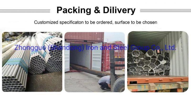 301/302/303 8K/No4 Cold Rolled Stainless Steel Tube/Pipe for Sale