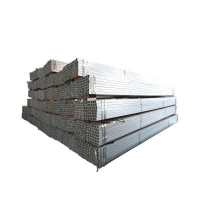 38*38 Galvanized Steel Hollow Section Zinc 40G/M2 Square Pipe