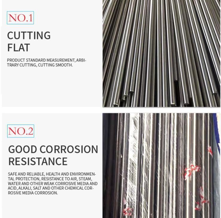 Hot Rolled Bright Surface 201 304 310 316 Stainless Steel Round Bar 2mm, 3mm, 6mm Metal Rod