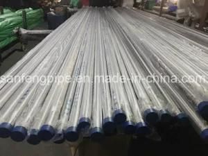Tubing Tube Pipe Stainless Steel Material 304 316L Pickling Polished Pipe
