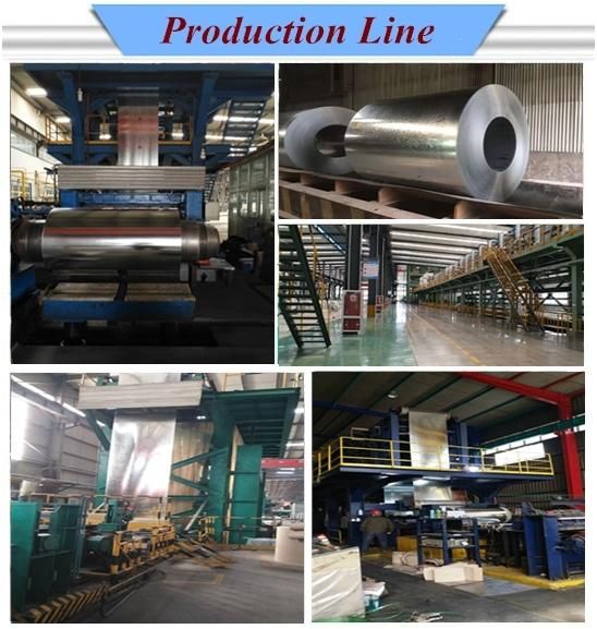 Z30-Z275 Building Material/Hot Dipped Gi Galvanized Steel Coil (0.11 to 6.0mm) for Roofing Sheet