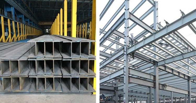 H Beam ASTM A36 Carbon Hot Rolled Prime Structural Steel Galvanized Steel Beam