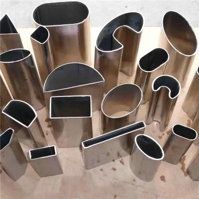 Oval Stainless Steel Pipe 201 304 310 316 410 Handrail Tube Stainless Steel Oval Pipe