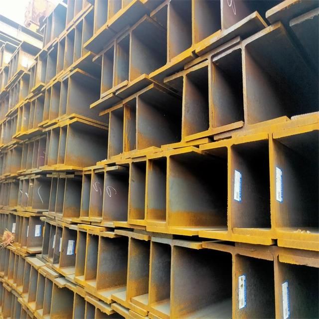 H Beam for Construction Iron H-Beam Prices 75X75 Hot Rolled Galvanized Steel Cutting JIS
