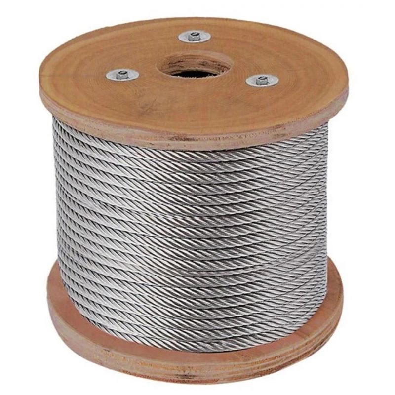 7X19 (6X19+IWS) 1/16′′-3/8′′ Aircraft Cable