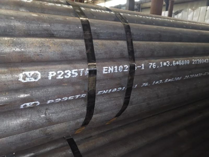 En10216-2 P235gh P265gh P235tr-1 16mo3 20mnnb6 Seamless Steel Pipe Boiler Steel Pipe