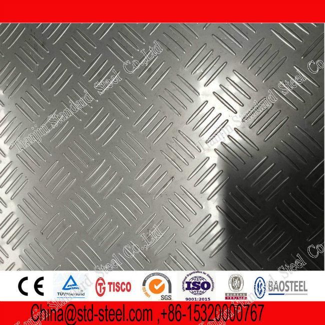 Stainless Steel Checkered Plate (304 316L 410S 420 420J1 420J2)