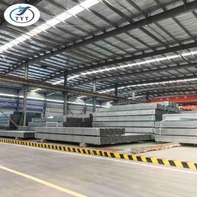 Pre Galvanized Steel Square Tube Tianjin Manufacture