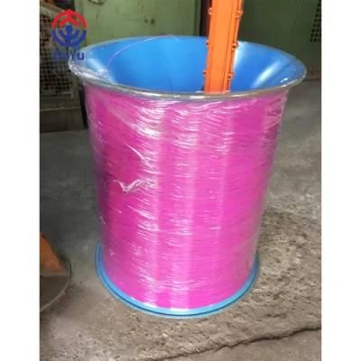 Rose Color Nylon Coated Binding Wire for Notebook or Calendar