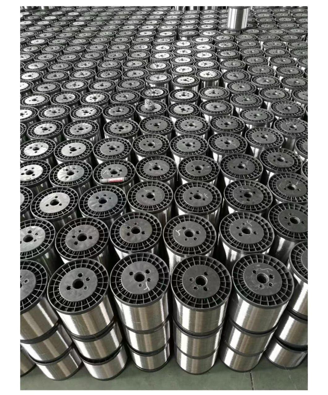 Flat&Round Cleaning Balls Wire / Stainless Steel Scouring Wire Supplied From Stock
