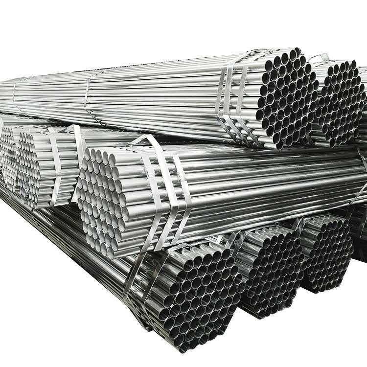 Pre Galvanized Steel Hollow Circle Iron Tube Steel Pipe