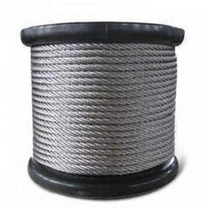 6X37+FC Diameter 18mm Wire Rope Ungalvanized and Galvanized for Derricking, Lifting and Drawing