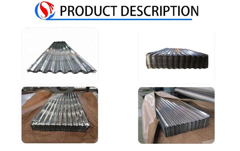 Steel Manufacture Roofing Materials Galvanized Sheet Metal Roofing Price Corrugated Galvanized Zinc Roof Sheets