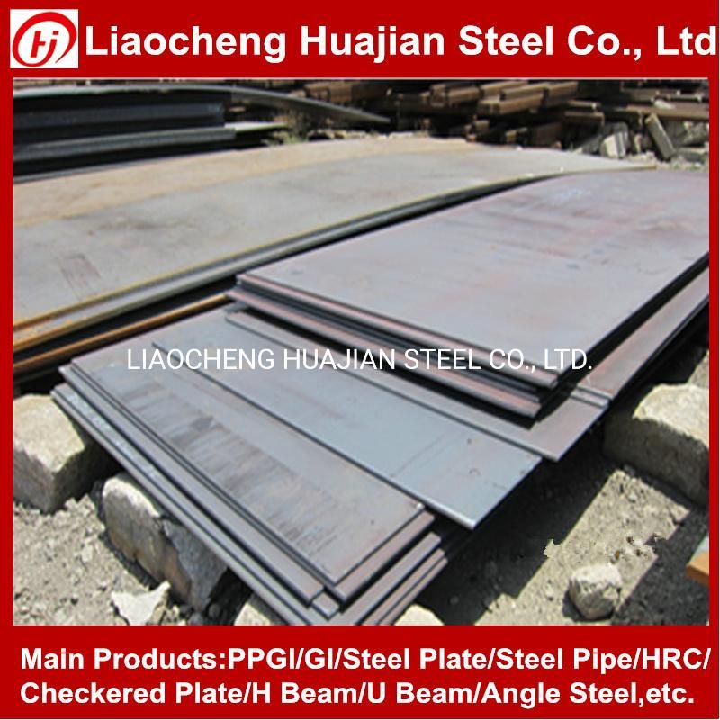 S235jr Q235B Ss400 A36 Hot/Cold Rolled Metal Iron Mild Ms Pickled Oiled Carbon Galvanized Flat Carbon Steel Plate for Building Material