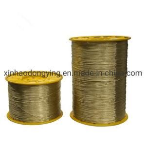 Brass Coated Tyre Steel Cord 2X0.30ht/Nt for Radial Tires
