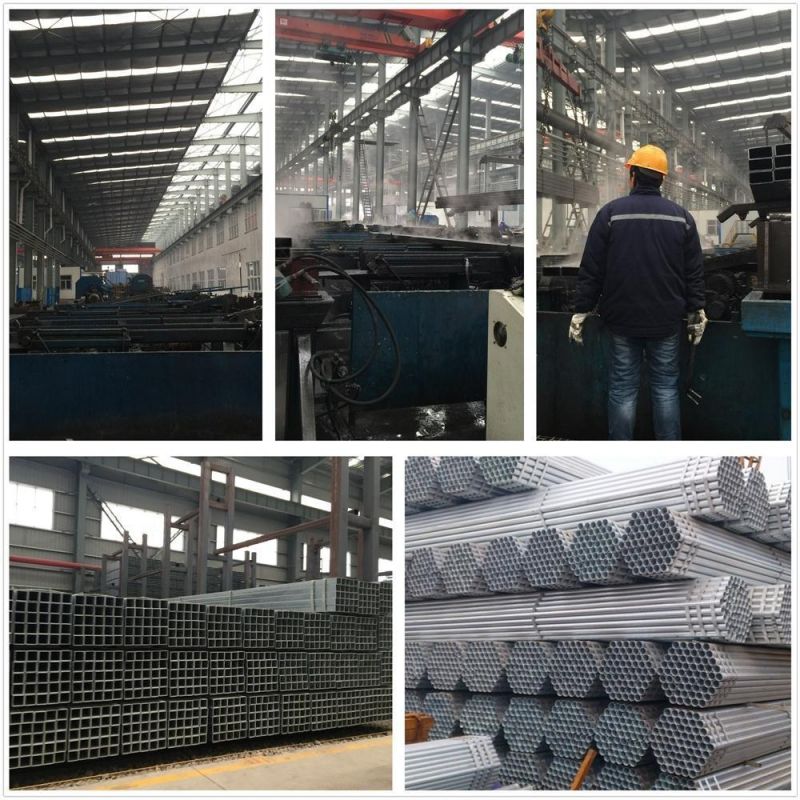 Hot Rolled ERW Square Galvanized Steel Pipe