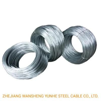 2.4mm 3.0mm 4.0mm High Strength Cold Drawn Galvanized Steel Wire for Nails Making